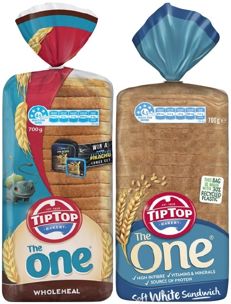 Tip Top The One Bread 700g Selected Varieties