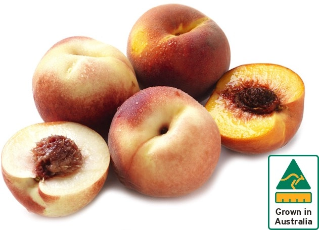 Australian Yellow or White Peaches