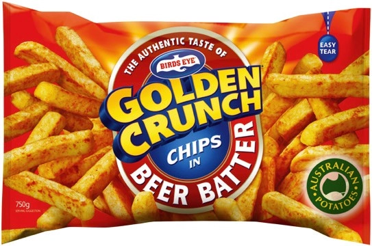 Birds Eye Golden Crunch Chips or Wedges 750g Selected Varieties