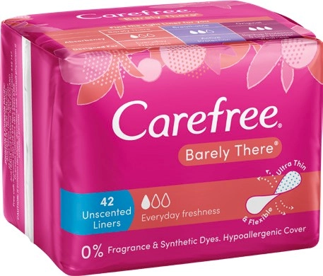 Carefree Barely There Unscented Liners 42 Pack*