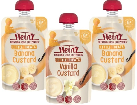 Heinz Baby Food Pouches 120g Selected Varieties