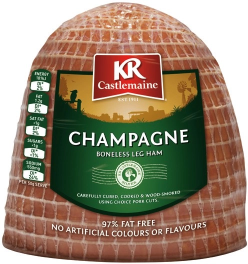 KR Castlemaine Champagne Boneless Leg Ham