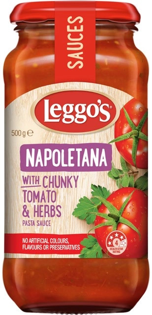 Leggo’s Pasta Sauce 490‑500g Selected Varieties