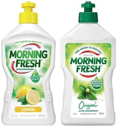 Morning Fresh Dishwashing Liquid 350-400mL Selected Varieties