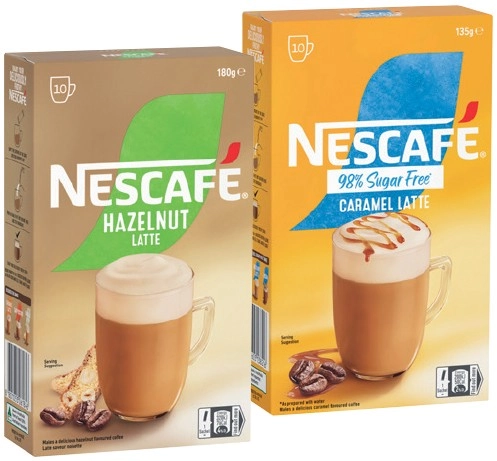 Nescafé Coffee Sachets 8-10 Pack Selected Varieties