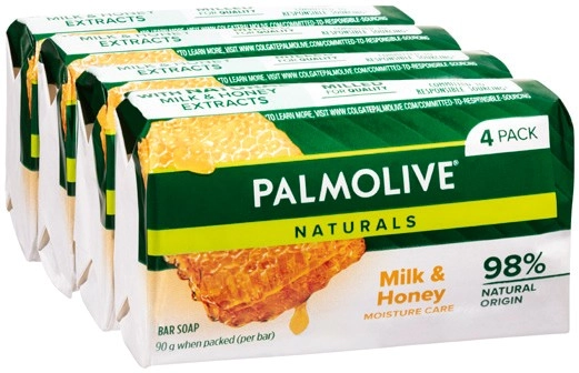 Palmolive Bar Soap 4x90g Selected Varieties