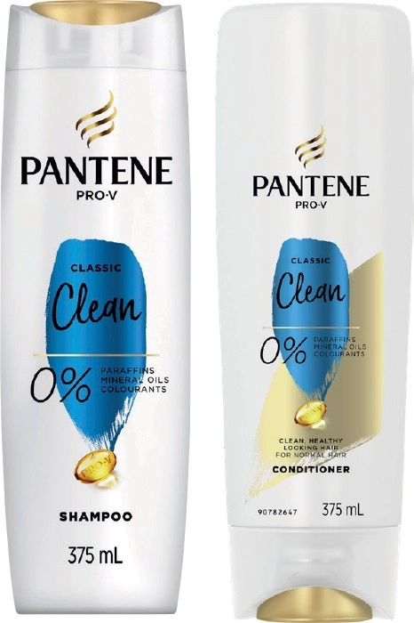 Pantene Pro-V Shampoo or Conditioner 375mL Selected Varieties