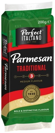 Perfect Italiano Parmesan or Romano Cheese 200g Selected Varieties