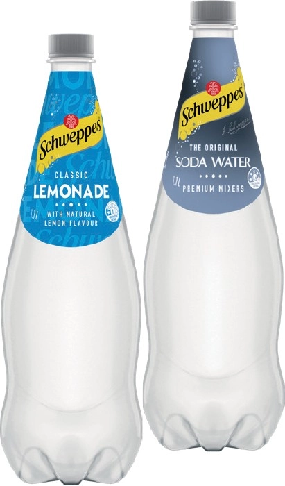 Schweppes Mixers, Soft Drink or Natural Mineral Water 1.1 Litre Selected Varieties