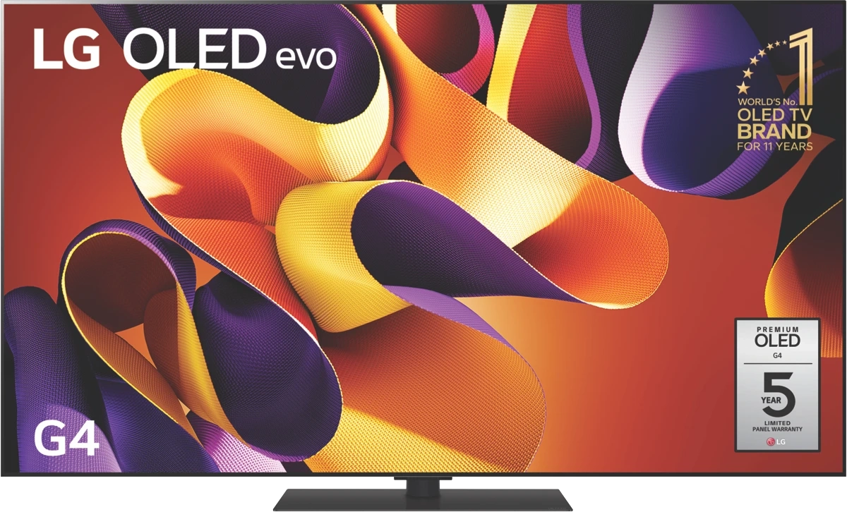 LG 65" OLED EVO G4 4K Smart TV 24