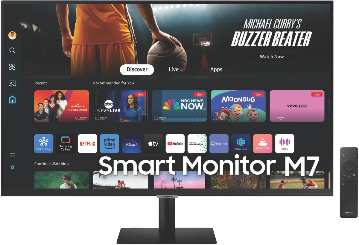 Samsung 32" Smart M70D Monitor