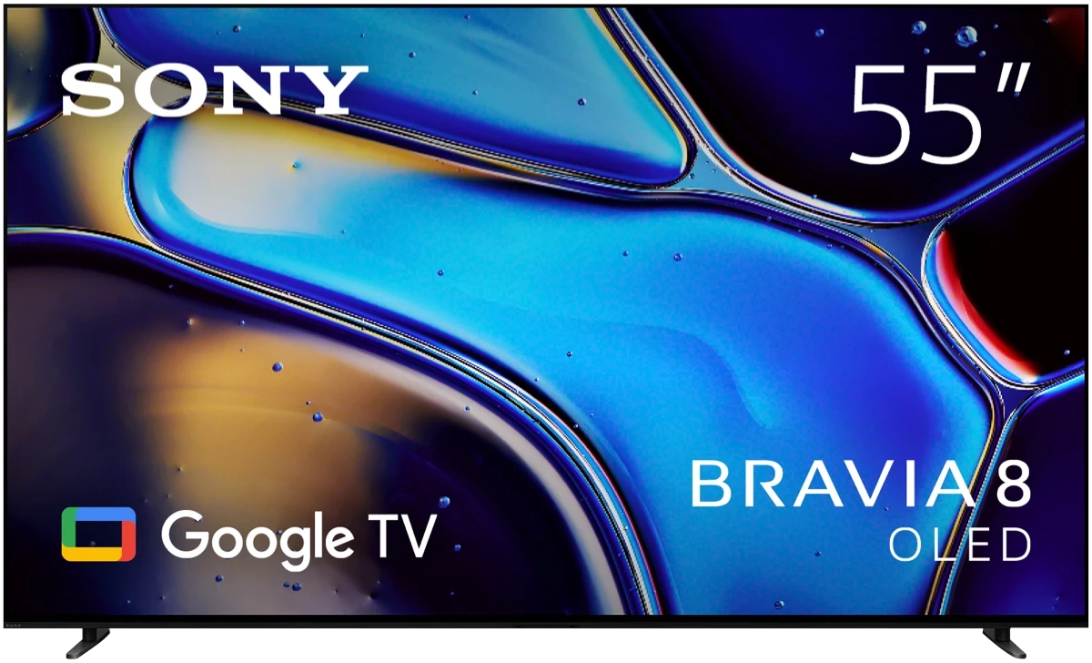 Sony 55" BRAVIA 8 4K OLED Google TV 24