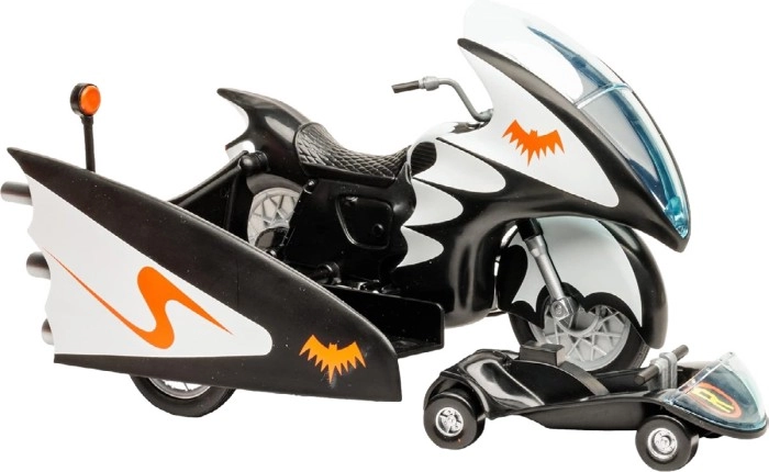 Batman: Classic Series Batcycle (1996) with Sidecar Retro 6” Scale Action Figure Vehicle