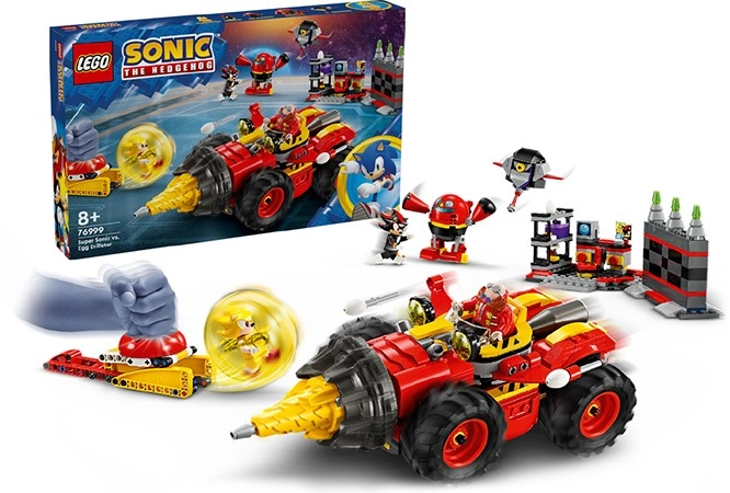 LEGO® Sonic the Hedgehog™ Super Sonic vs. Egg Drillster 76999