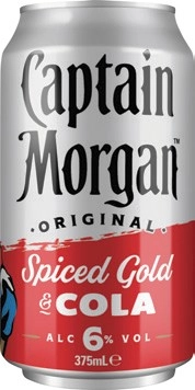 Captain Morgan & Cola 6% 10 Pack