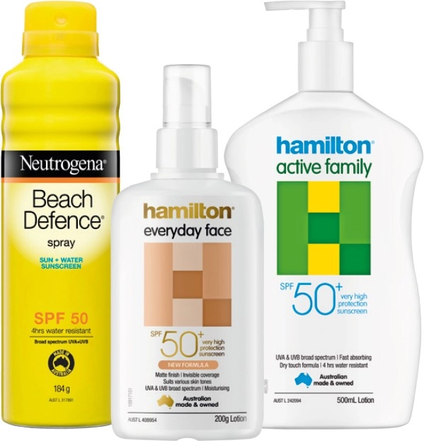 20% off Neutrogena or Hamilton Selected Products