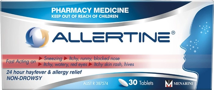 Allertine Bilastine 20mg 30 Tablets