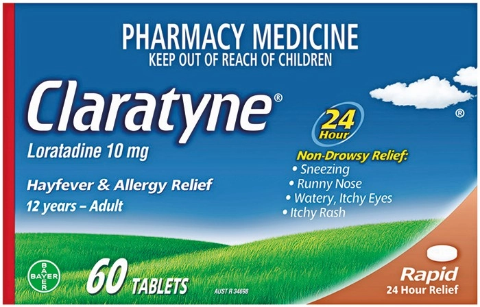 Claratyne Hayfever & Allergy Relief 60 Tablets