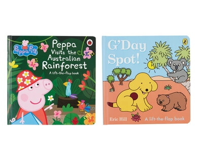 Licensed Lift The Flap Board Books