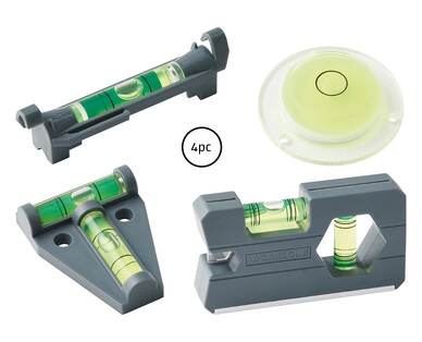 Mini Spirit Level Set 4pc