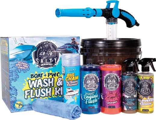 Salty Captain Boat & PWC Wash & Flush Kit