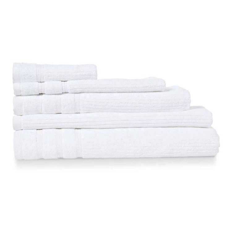 Bas Phillips Cairo Egyptian Cotton Towel Collection White