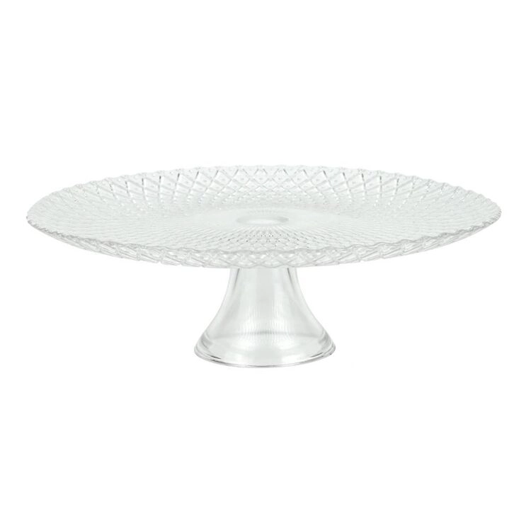 Elysian Eden 34.5 cm Glass Cake Stand