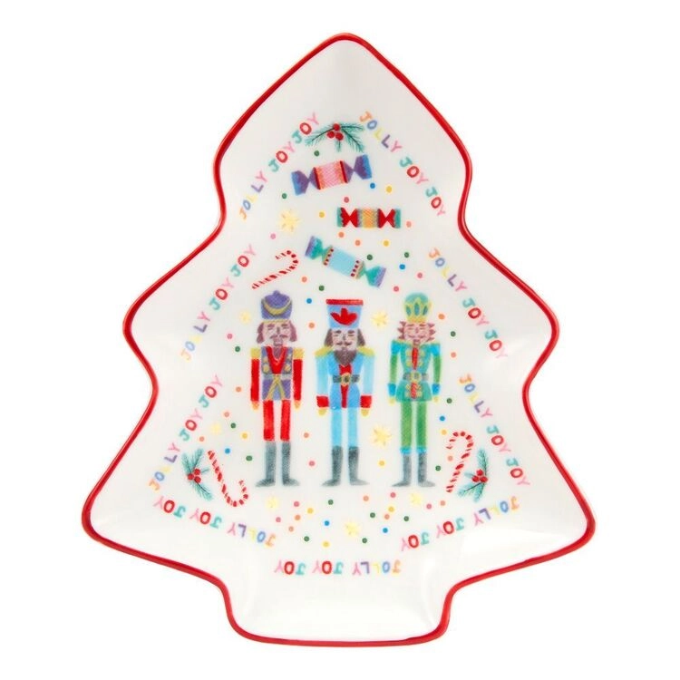 Maxwell & Williams Jolly Joy Joy Tree Dish Nutcracker