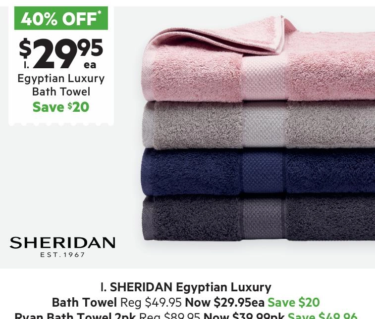 Sheridan Egyptian Cotton Towel Collection Graphite