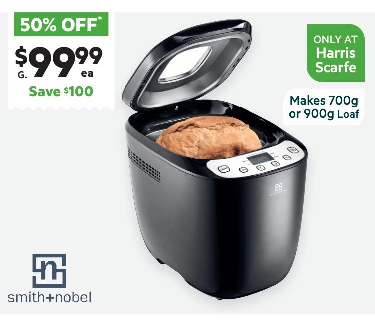 Smith + Nobel Digital Bread Maker SNBM496