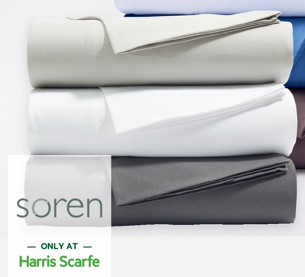 Soren 100% Recycled Microfibre Sheet Set Charcoal