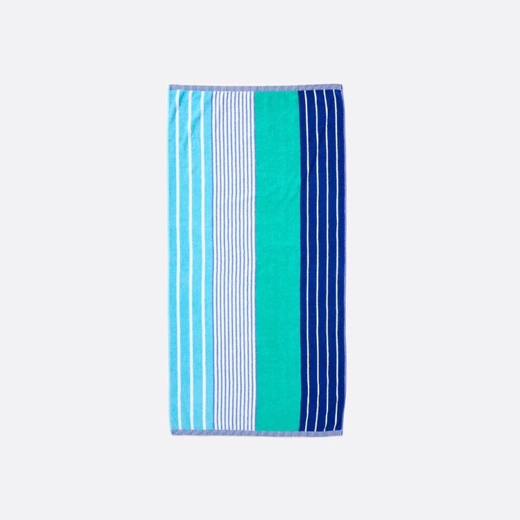 Soren Biarritz Beach Towel Blue 80 x 160 cm