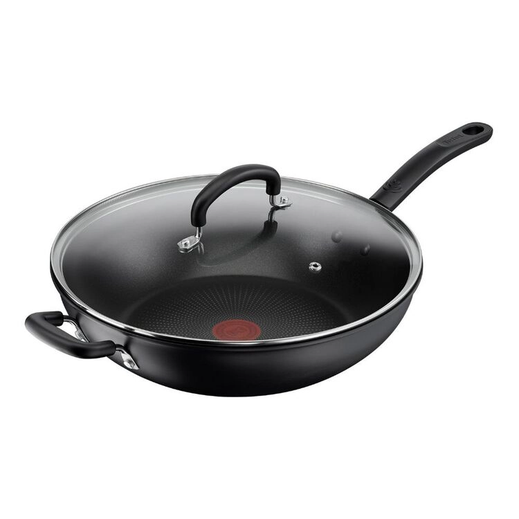 Tefal Specialty 32cm Wok with Lid