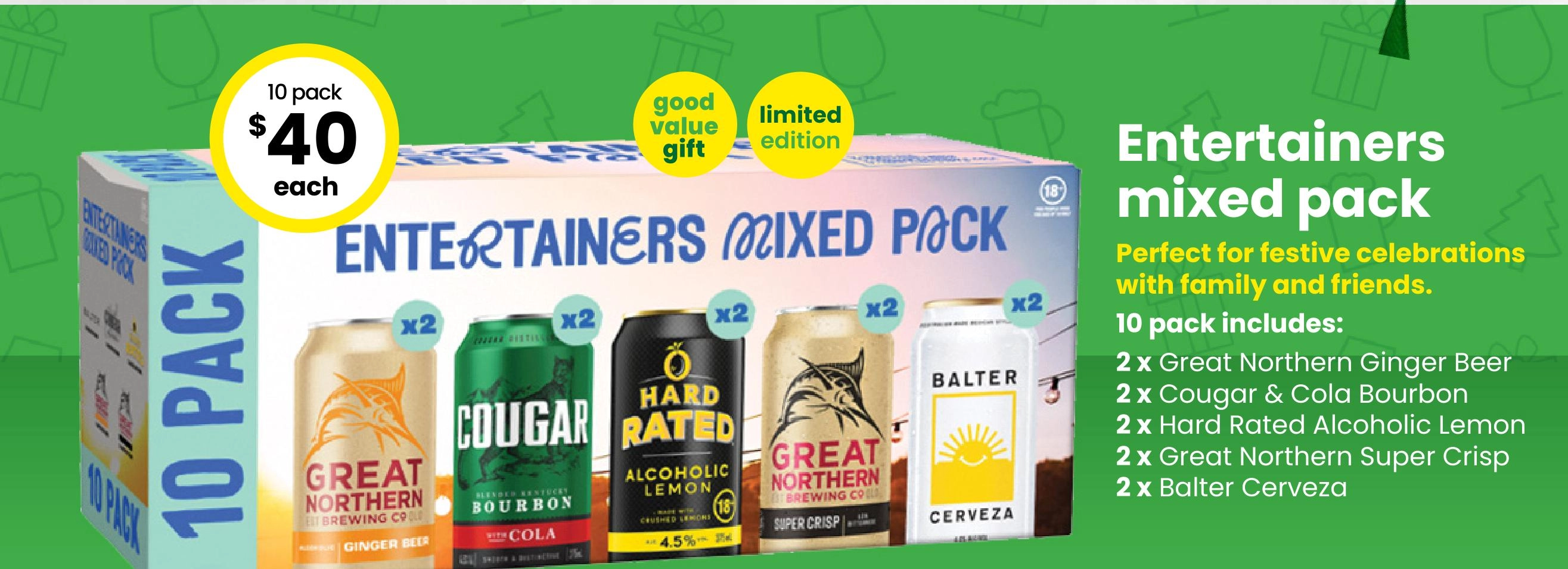 Entertainers Mixed Pack