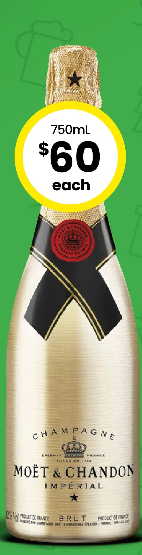 Moët & Chandon Brut Impérial Champagne Gold NV