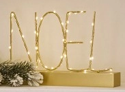 50% off Bouclair Christmas LED Noel