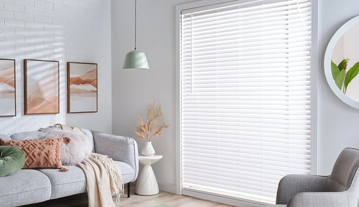 50mm Fresh White Timber Venetian Blinds