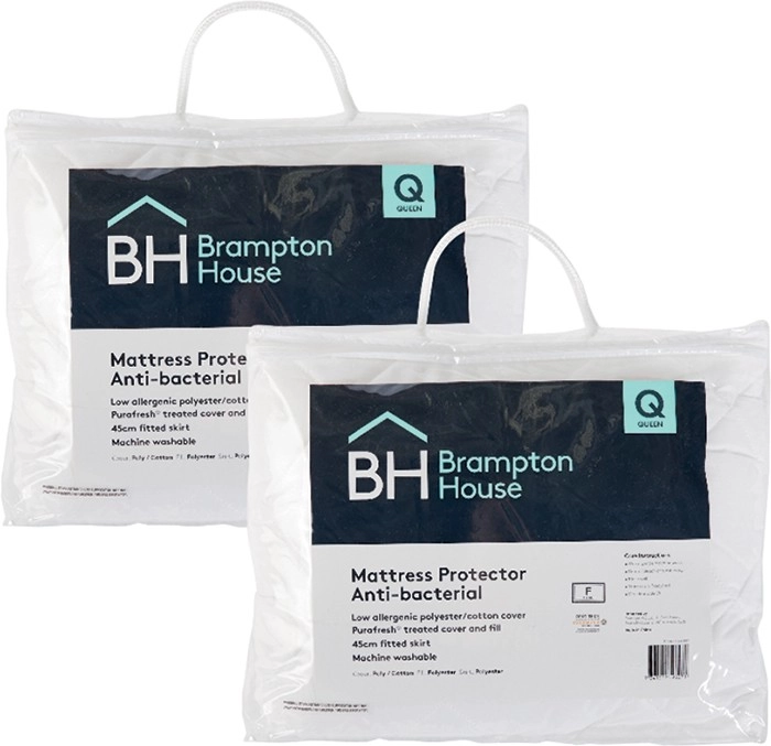 Brampton House Anti-Bacterial Fitted Mattress Protector