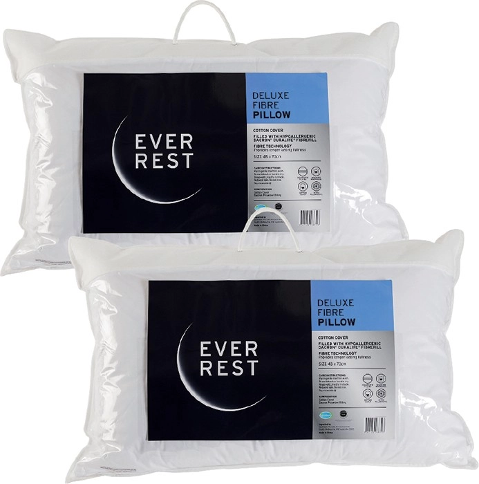 Ever Rest Deluxe Fibre Standard Pillow