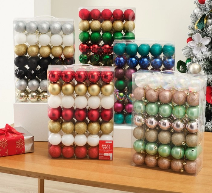 Jolly & Joy 70 Pack Baubles