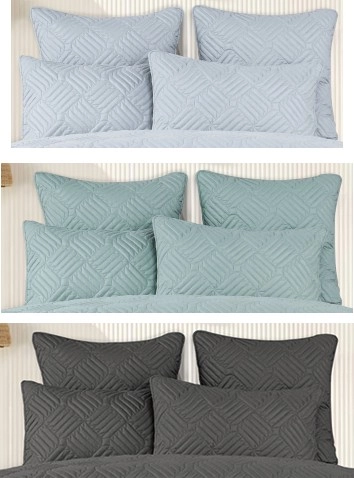 KOO Henley Quilted European Pillowcase