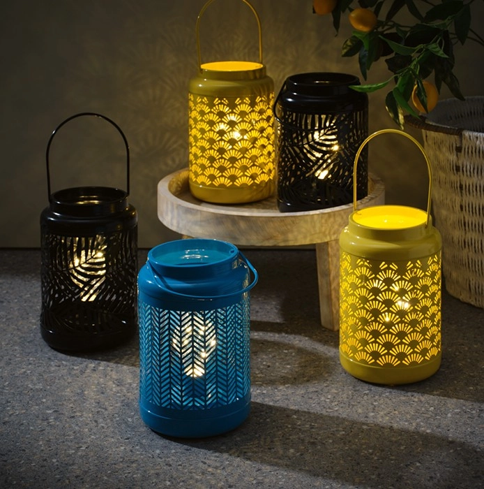 Metal Lanterns 14.5x20cm