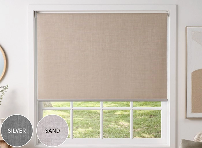 Orlando Textured Blockout Roller Blinds