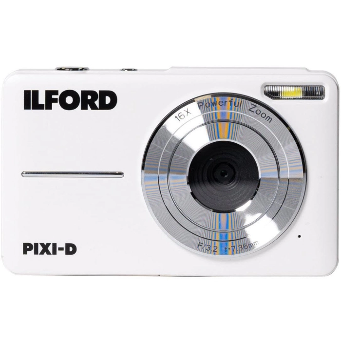 ILFORD PIXI-D Compact Digital Camera (Pearl White)