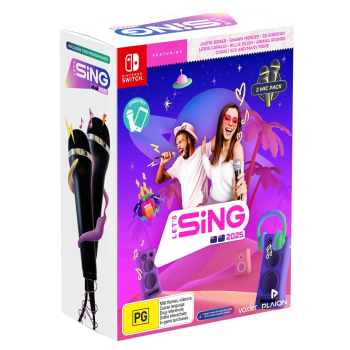 Let's Sing 2025 2 Mic Bundle