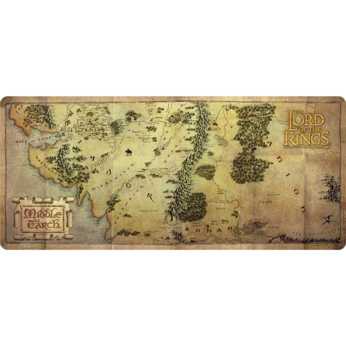 Lord Of The Rings - Map - XXL Gaming Mat