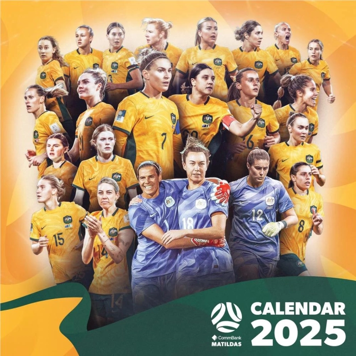 Matildas - 2025 Square Wall Calendar