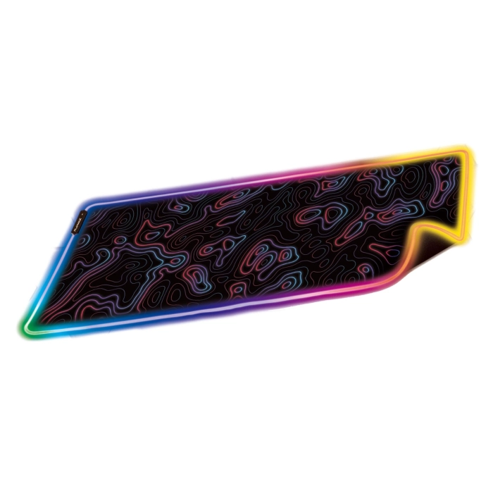 Playmax Aurora Topography X2 Mouse Mat (RGB)