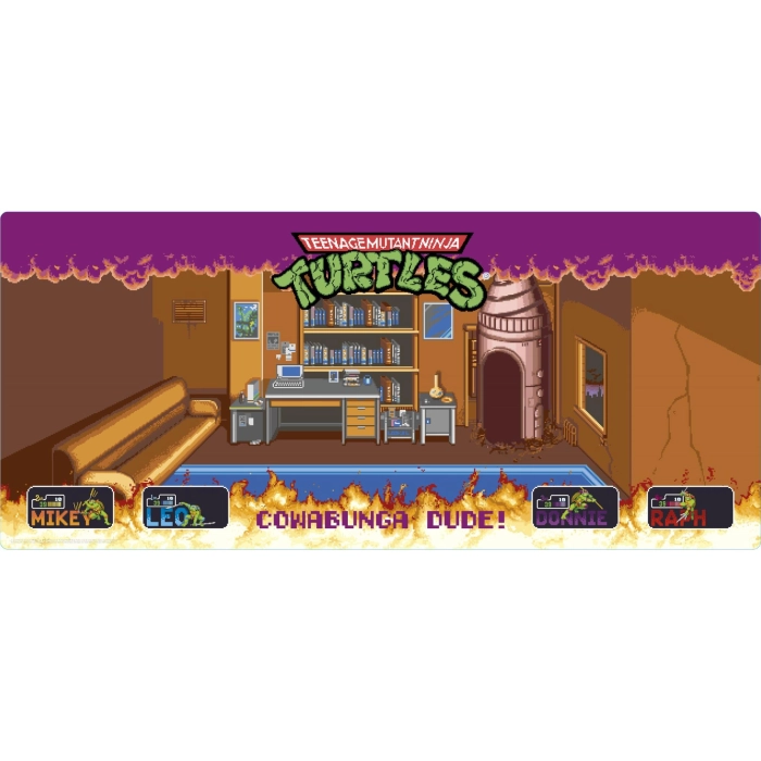 TMNT - Retro Cowbunga Dude - XXL Gaming Mat