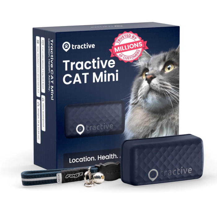 Tractive Mini GPS Tracker Cat 4 (Midnight Blue)